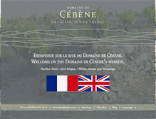 Tablet Screenshot of cebene.com